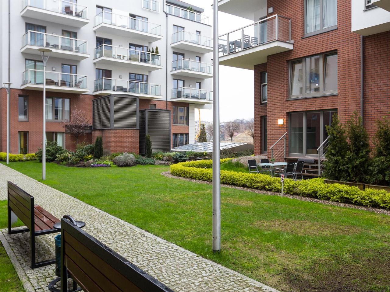 Euro Apartments Szafarnia Comfort Danzig Exterior foto